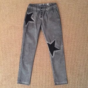 Heartbreaker Button Fly Star Pants Small